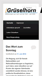 Mobile Screenshot of grueselhorn.de